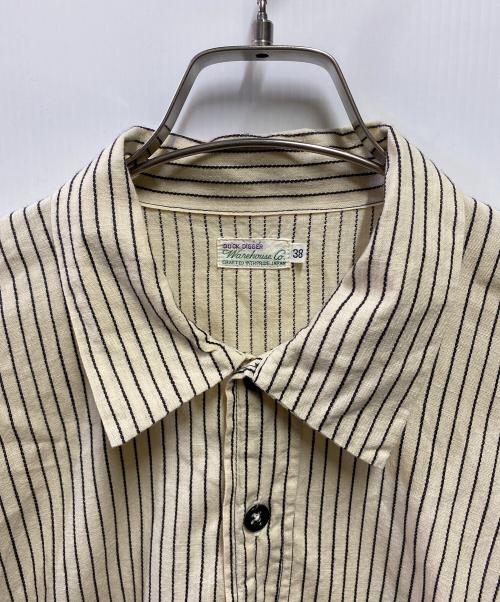 WAREHOUSE（ウエアハウス）WAREHOUSE (ウエアハウス) プルオーバーシャツ アイボリー サイズ:38の古着・服飾アイテム