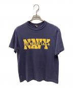 WAREHOUSEウエアハウス）の古着「Tシャツ」｜ネイビー