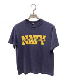 WAREHOUSE（ウエアハウス）の古着「Tシャツ」｜ネイビー