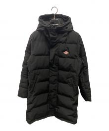 DANTON（ダントン）の古着「FAUX FUR HOODED DOWN COAT」｜ブラック