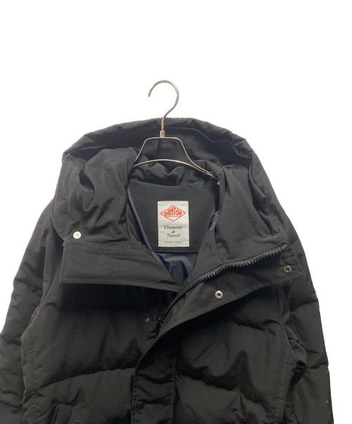 DANTON（ダントン）DANTON (ダントン) FAUX FUR HOODED DOWN COAT ブラック サイズ:Ｍの古着・服飾アイテム