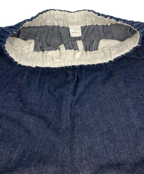 KAGURE（カグレ）KAGURE (カグレ) 24SS デニムボリュームパンツ インディゴ サイズ:FREEの古着・服飾アイテム