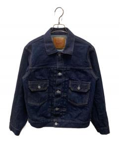 中古・古着通販】LEVI'S (リーバイス) 裏ネルブラックデニムジャケット