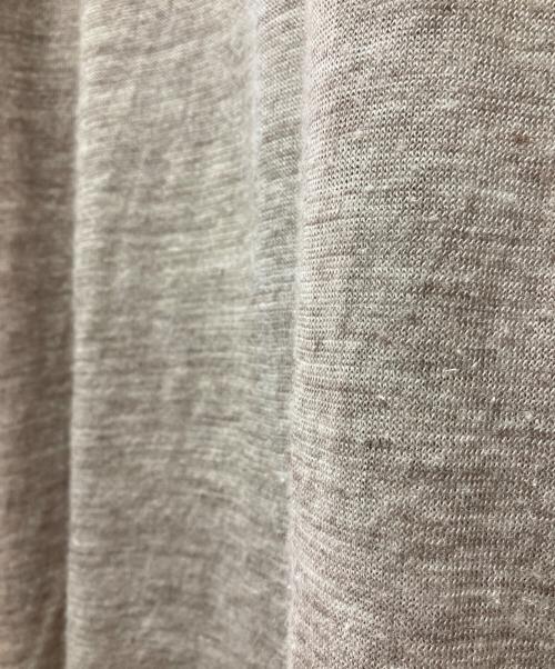 MM6 Maison Margiela（エムエムシックスメゾンマルジェラ）MM6 Maison Margiela (エムエムシックスメゾンマルジェラ) バイカラーロングカーディガン ベージュ×ピンク サイズ:1の古着・服飾アイテム