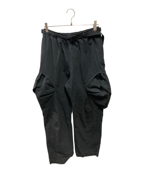 adidas（アディダス）adidas (アディダス) アドベンチャー プレミアムカーゴパンツ ブラック サイズ:Ｌの古着・服飾アイテム