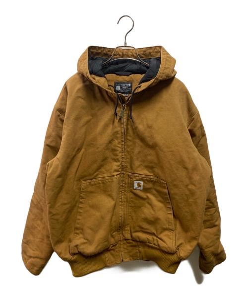 CarHartt（カーハート）CarHartt (カーハート) WASHED DUCK INSULATED ACTIVE JACKET ブラウン サイズ:Lの古着・服飾アイテム