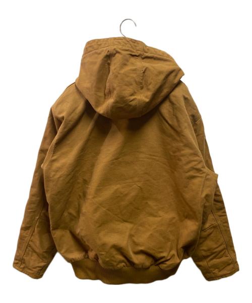 CarHartt（カーハート）CarHartt (カーハート) WASHED DUCK INSULATED ACTIVE JACKET ブラウン サイズ:Lの古着・服飾アイテム