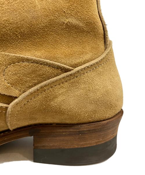 ISAMU KATAYAMA BACKLASH（イサムカタヤマ・バックラッシュ）ISAMU KATAYAMA BACKLASH (イサムカタヤマ・バックラッシュ) エンジニアブーツ ベージュ サイズ:24.5の古着・服飾アイテム