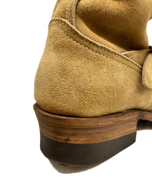 ISAMU KATAYAMA BACKLASH（イサムカタヤマ・バックラッシュ）ISAMU KATAYAMA BACKLASH (イサムカタヤマ・バックラッシュ) エンジニアブーツ ベージュ サイズ:24.5の古着・服飾アイテム