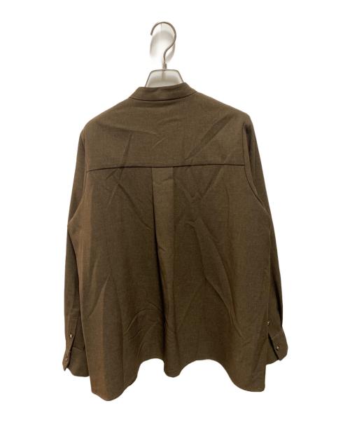 RIM.ARK（リムアーク）RIM.ARK (リムアーク) Chic volume sleeve SH ブラウン サイズ:FREEの古着・服飾アイテム