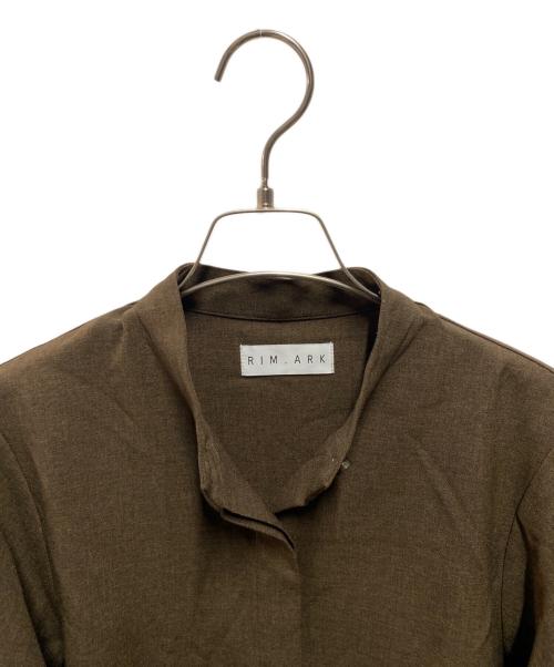 RIM.ARK（リムアーク）RIM.ARK (リムアーク) Chic volume sleeve SH ブラウン サイズ:FREEの古着・服飾アイテム