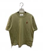 AMI Alexandre Mattiussiアミアレクサンドルマテュッシ）の古着「ロゴTシャツ」｜グリーン