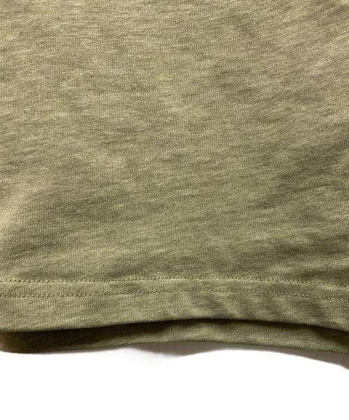 AMI Alexandre Mattiussi（アミアレクサンドルマテュッシ）AMI Alexandre Mattiussi (アミアレクサンドルマテュッシ) ロゴTシャツ グリーン サイズ:XXSの古着・服飾アイテム