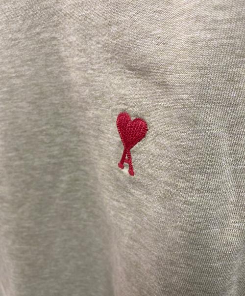 AMI Alexandre Mattiussi（アミアレクサンドルマテュッシ）AMI Alexandre Mattiussi (アミアレクサンドルマテュッシ) ロゴTシャツ グリーン サイズ:XXSの古着・服飾アイテム