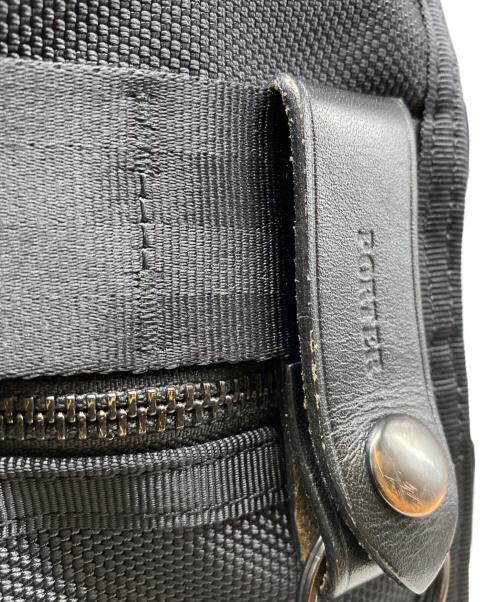 PORTER（ポーター）PORTER (ポーター) HEAT ショルダーバッグ ブラックの古着・服飾アイテム