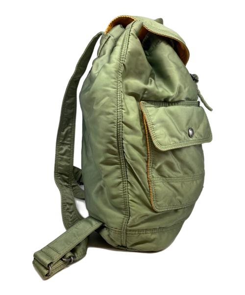 PORTER（ポーター）PORTER (ポーター) タンカーリュック オリーブの古着・服飾アイテム