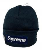 SUPREME×New Eraシュプリーム×ニューエラ）の古着「Box Logo Beanie」｜ブラック