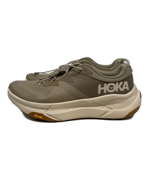 HOKAONEONE（ホカオネオネ）HOKAONEONE (ホカオネオネ) TRANSPORT ベージュ サイズ:26ｃｍの古着・服飾アイテム