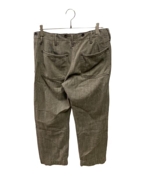 RRL（ダブルアールエル）RRL (ダブルアールエル) 25AW ディストレスト ヘリンボーンツイルフィールドパンツ グレー サイズ:31の古着・服飾アイテム