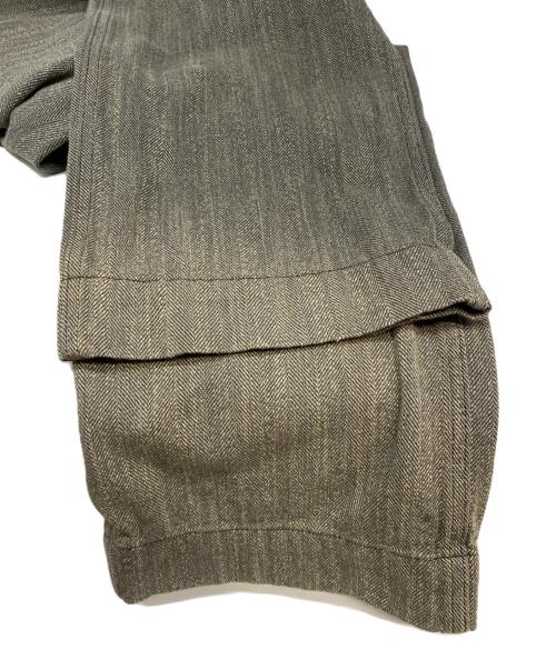 RRL（ダブルアールエル）RRL (ダブルアールエル) 25AW ディストレスト ヘリンボーンツイルフィールドパンツ グレー サイズ:31の古着・服飾アイテム