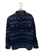 RRLダブルアールエル）の古着「25AW  ダブルフェイスド ジャカード ワークシャツ」｜ネイビー