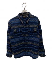 RRL（ダブルアールエル）の古着「25AW  ダブルフェイスド ジャカード ワークシャツ」｜ネイビー
