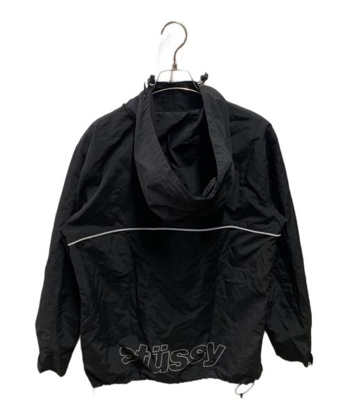 stussy（ステューシー）stussy (ステューシー) アノラックパーカー ブラック サイズ:Ｓの古着・服飾アイテム
