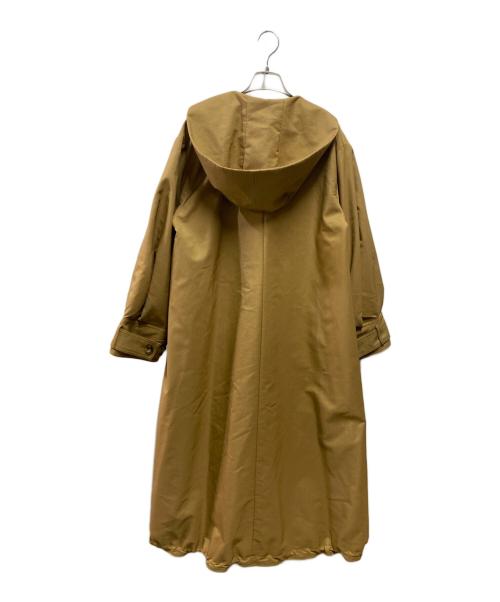 UN3D.（アンスリード）UN3D. (アンスリード) LAYERED POCKET TRENCH CT ブラウン サイズ:Freeの古着・服飾アイテム