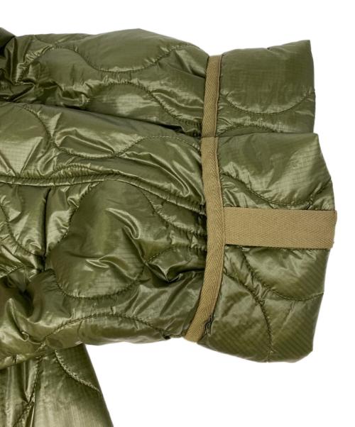 FACETASM（ファセッタズム）FACETASM (ファセッタズム) ZIPPER SHERPA QUILTED LINER JACKET アイボリー×カーキ サイズ:4の古着・服飾アイテム