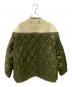 FACETASM (ファセッタズム) ZIPPER SHERPA QUILTED LINER JACKET アイボリー×カーキ サイズ:4：25000円