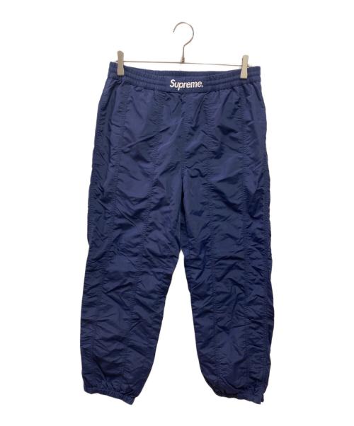 SUPREME（シュプリーム）SUPREME (シュプリーム) Paneled Warm Up Pants ネイビー サイズ:Ｍの古着・服飾アイテム