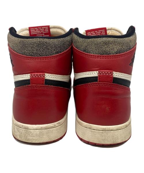 NIKE（ナイキ）NIKE (ナイキ) スニーカー ホワイト×レッド サイズ:26.5の古着・服飾アイテム