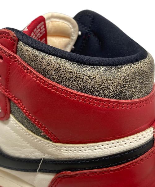 NIKE（ナイキ）NIKE (ナイキ) スニーカー ホワイト×レッド サイズ:26.5の古着・服飾アイテム