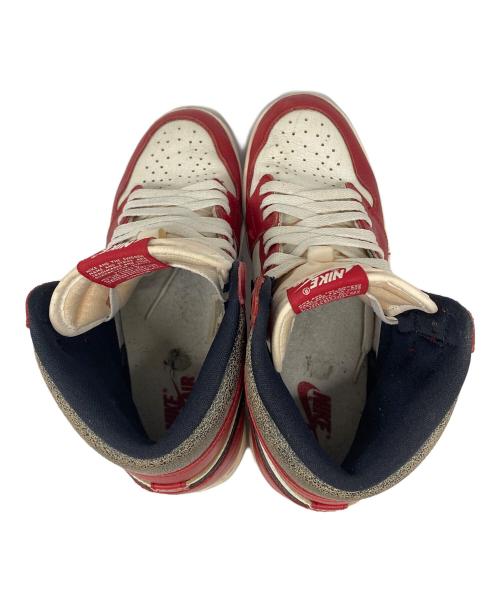 NIKE（ナイキ）NIKE (ナイキ) スニーカー ホワイト×レッド サイズ:26.5の古着・服飾アイテム