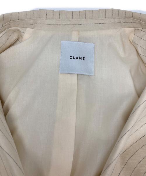 CLANE（クラネ）CLANE (クラネ) CROPPED TAILRED JACKET ベージュ サイズ:1の古着・服飾アイテム