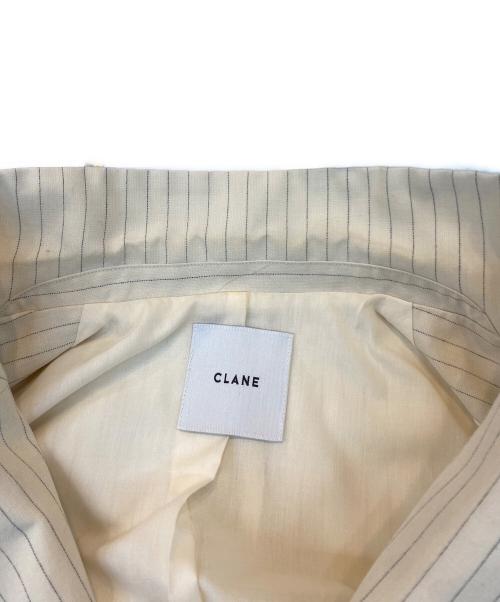 CLANE（クラネ）CLANE (クラネ) CROPPED TAILRED JACKET ベージュ サイズ:1の古着・服飾アイテム