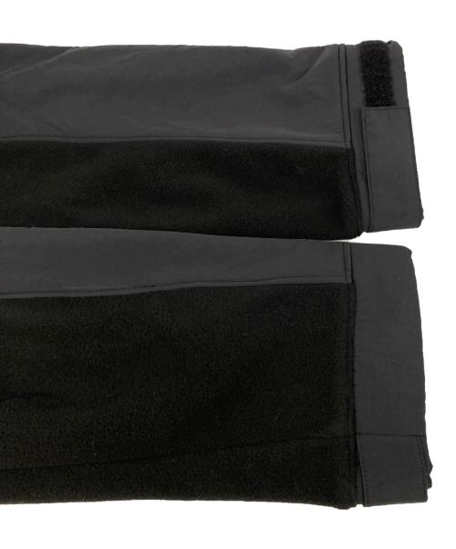 POLO RALPH LAUREN（ポロ・ラルフローレン）POLO RALPH LAUREN (ポロ・ラルフローレン) ナイロン切替フリースジャケット ブラック サイズ:Ｍの古着・服飾アイテム