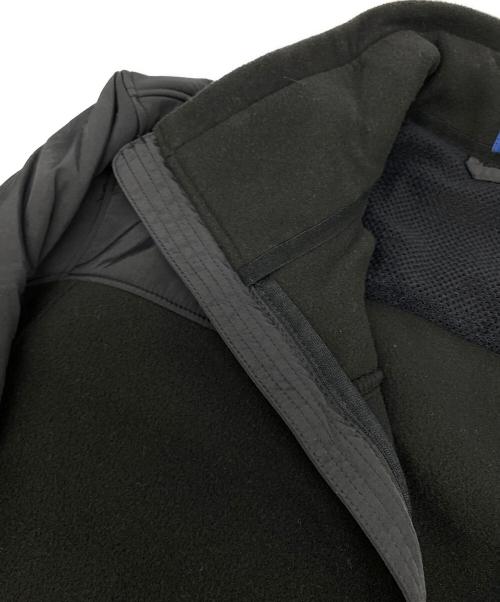 POLO RALPH LAUREN（ポロ・ラルフローレン）POLO RALPH LAUREN (ポロ・ラルフローレン) ナイロン切替フリースジャケット ブラック サイズ:Ｍの古着・服飾アイテム