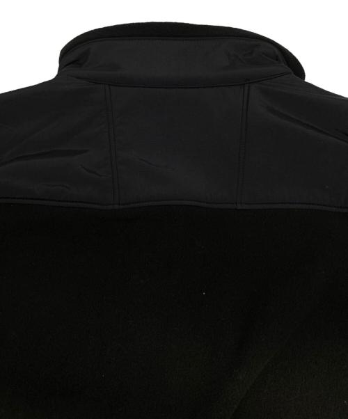 POLO RALPH LAUREN（ポロ・ラルフローレン）POLO RALPH LAUREN (ポロ・ラルフローレン) ナイロン切替フリースジャケット ブラック サイズ:Ｍの古着・服飾アイテム