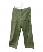 US ARMYユーエスアーミー）の古着「60‘sベイカーパンツ」｜グリーン