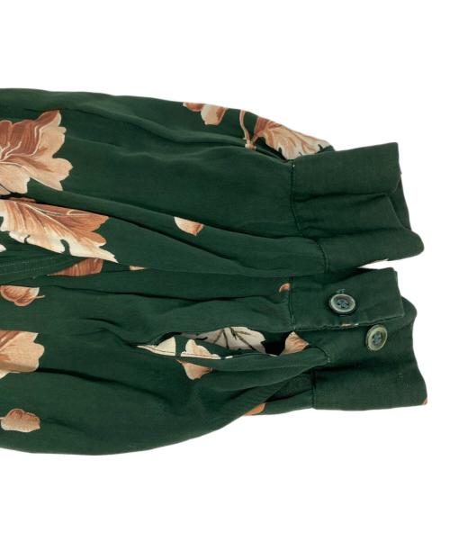 McGREGOR（マックレガー）McGREGOR (マックレガー) 50'sロングスリーブアロハシャツ グリーン サイズ:Ｓの古着・服飾アイテム