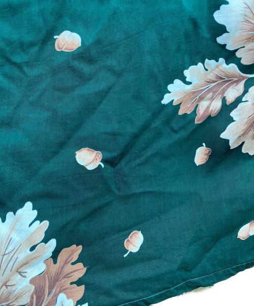 McGREGOR（マックレガー）McGREGOR (マックレガー) 50'sロングスリーブアロハシャツ グリーン サイズ:Ｓの古着・服飾アイテム