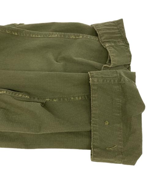 FAITH CONNEXION（フェイスコネクション）FAITH CONNEXION (フェイスコネクション) ペイントモッズコート オリーブ サイズ:Ｍの古着・服飾アイテム