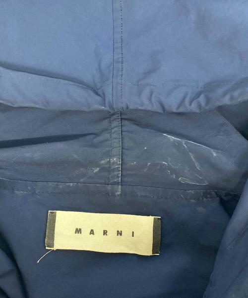 MARNI（マルニ）MARNI (マルニ) フーデッドコート ネイビー サイズ:Ｌの古着・服飾アイテム