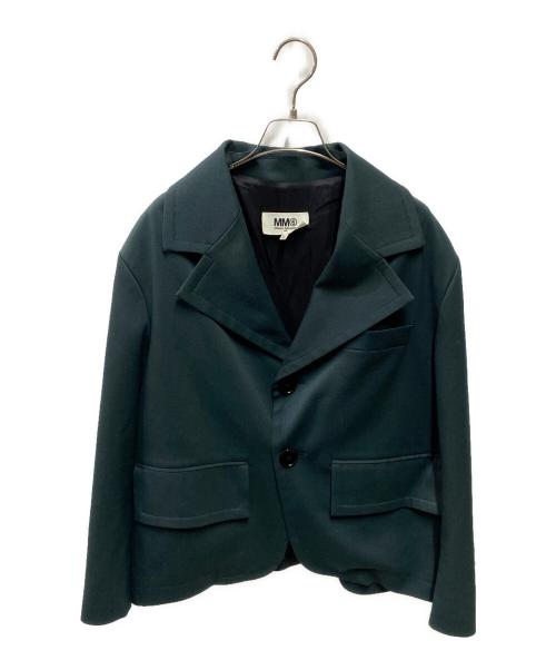 MM6 Maison Margiela（エムエムシックスメゾンマルジェラ）MM6 Maison Margiela (エムエムシックスメゾンマルジェラ) ジャケット グリーン サイズ:36の古着・服飾アイテム