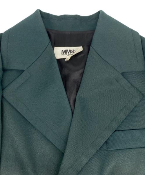 MM6 Maison Margiela（エムエムシックスメゾンマルジェラ）MM6 Maison Margiela (エムエムシックスメゾンマルジェラ) ジャケット グリーン サイズ:36の古着・服飾アイテム