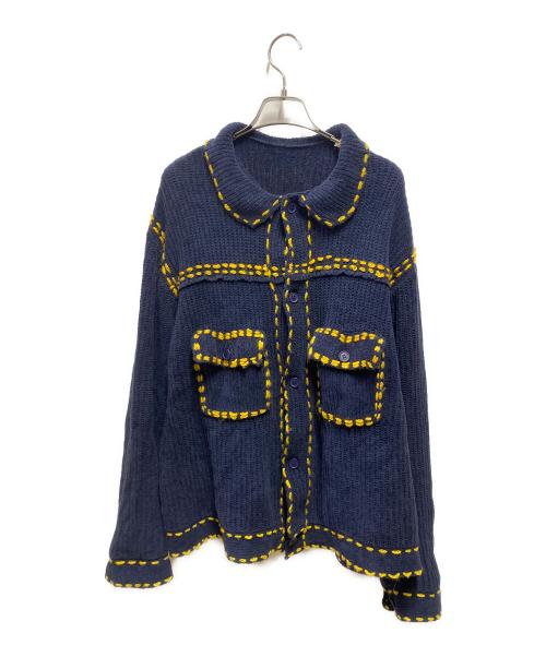 PHINGERIN（フィンガリン）PHINGERIN (フィンガリン) PG1 Knit ネイビー サイズ:Lの古着・服飾アイテム