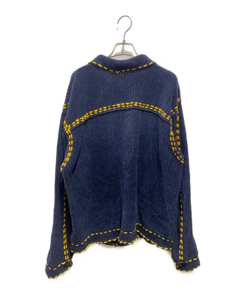 PHINGERIN（フィンガリン）PHINGERIN (フィンガリン) PG1 Knit ネイビー サイズ:Lの古着・服飾アイテム