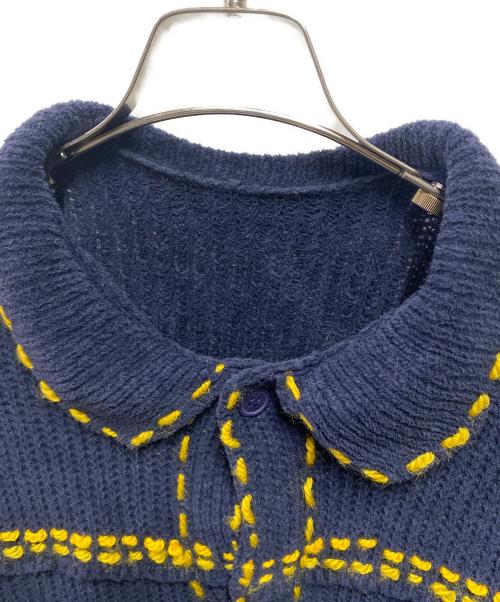 PHINGERIN（フィンガリン）PHINGERIN (フィンガリン) PG1 Knit ネイビー サイズ:Lの古着・服飾アイテム