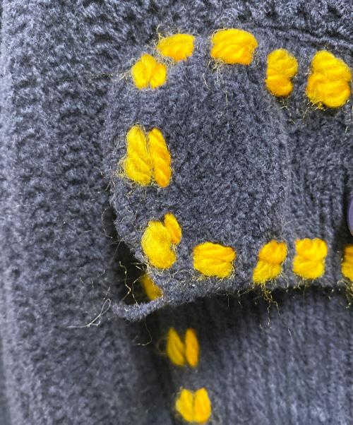 PHINGERIN（フィンガリン）PHINGERIN (フィンガリン) PG1 Knit ネイビー サイズ:Lの古着・服飾アイテム